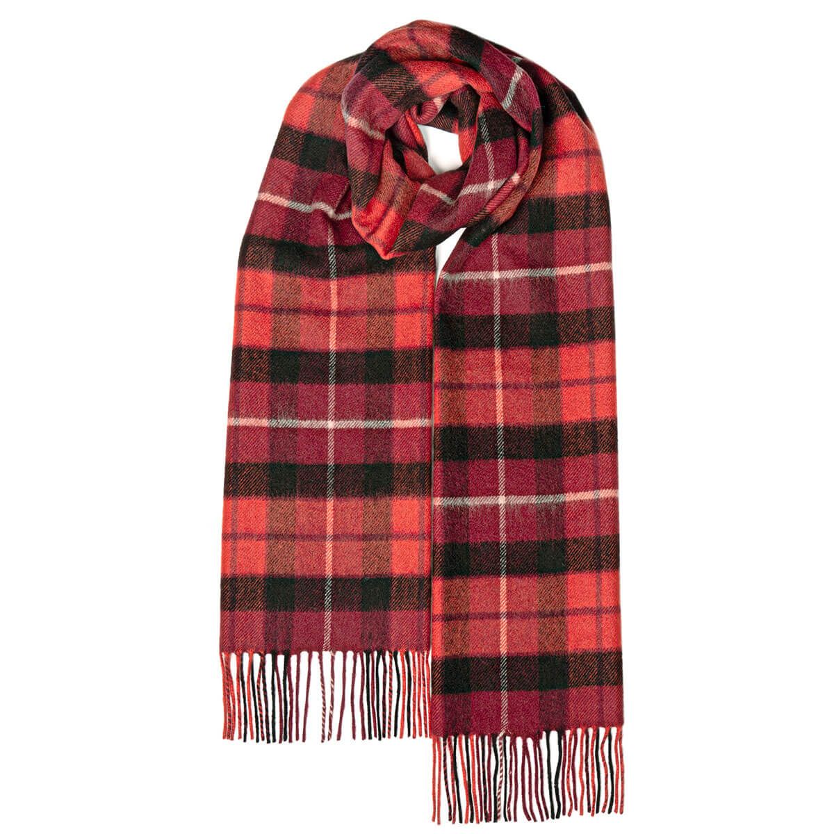 Gunn Red Lambswool Scarf